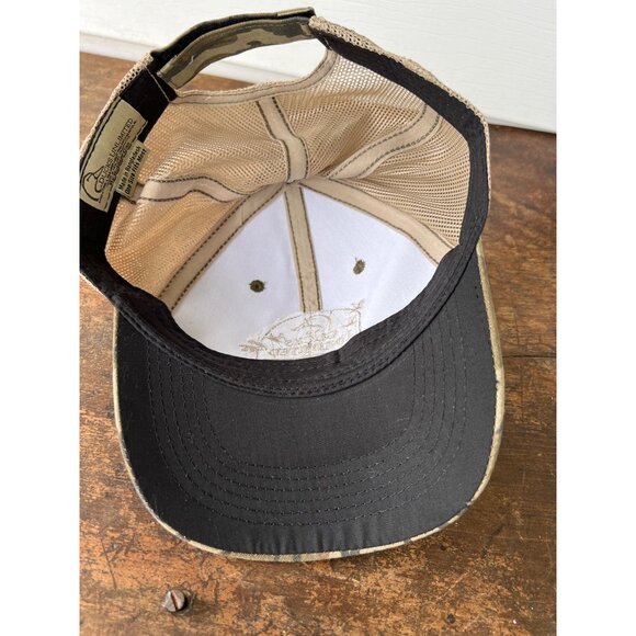 Ducks Unlimited Camo Hat DU Leader 2022 One Size Fits Most Mesh Back Adjustable - Picture 3 of 4